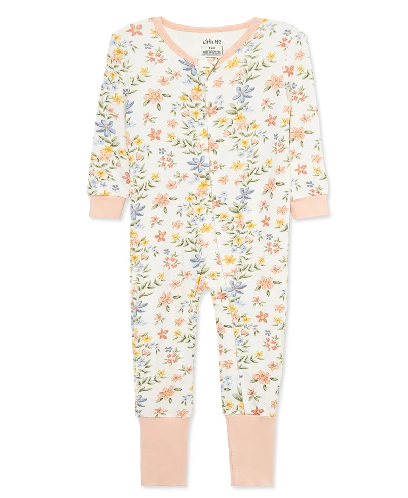 Garden Non-Slip Convertible Footie Pajama
