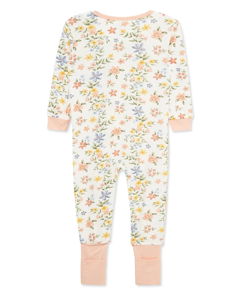 Garden Non-Slip Convertible Footie Pajama
