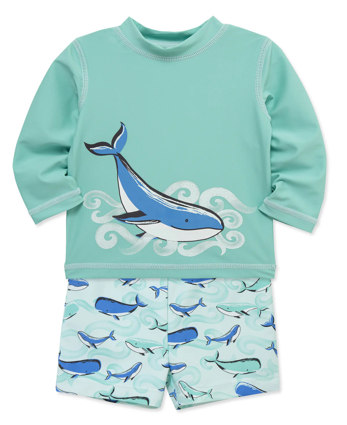 Whale 2-Piece Rashguard Set