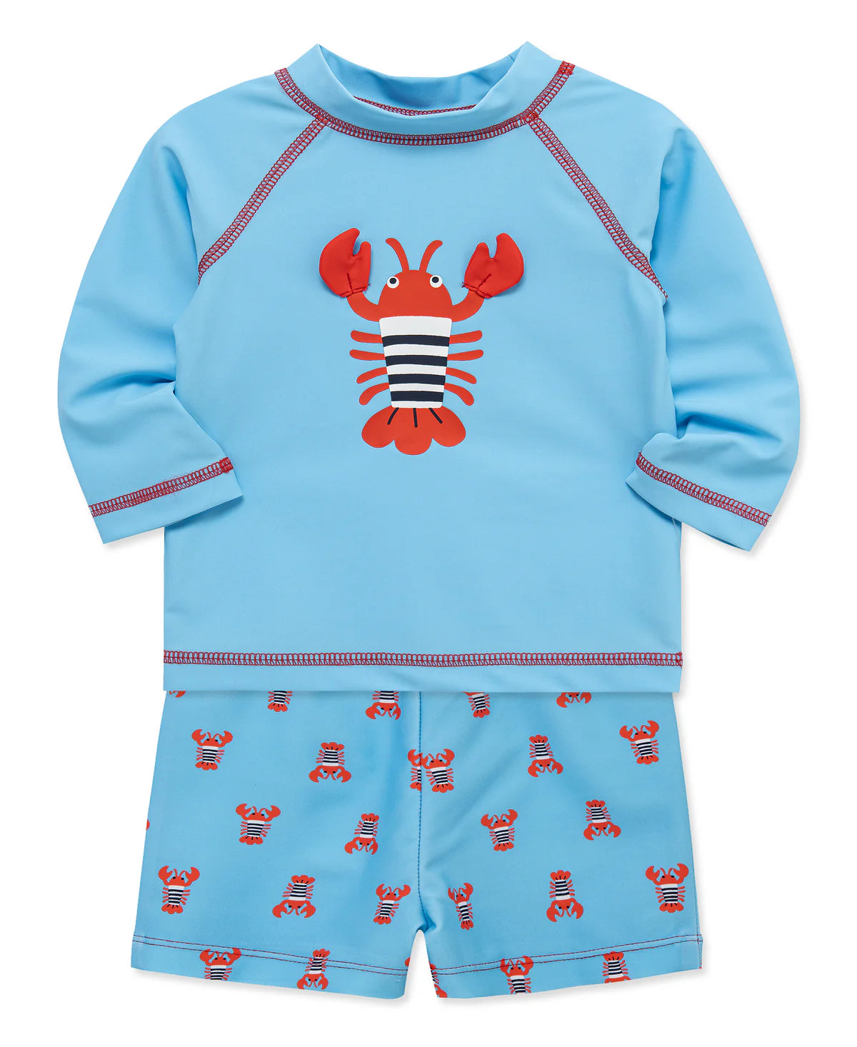 Lobster 2-Piece Rashguard Set