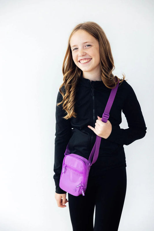 Neon Purple Crossbody