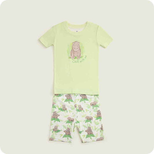 Capybara Shorties Warmies Pajamas