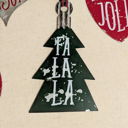 Rustic Tin Ornament