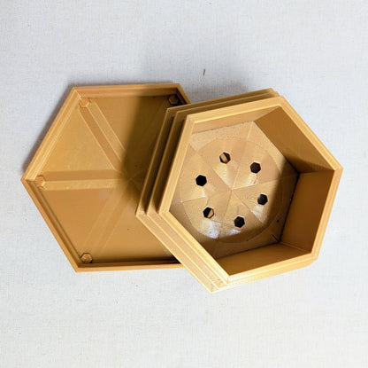 Hex Pyramid Planter w/ Tray