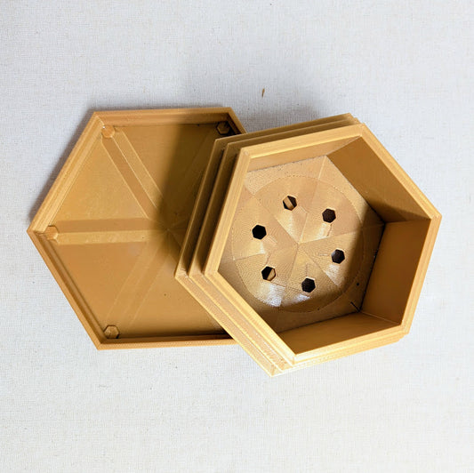 Hex Pyramid Planter w/ Tray