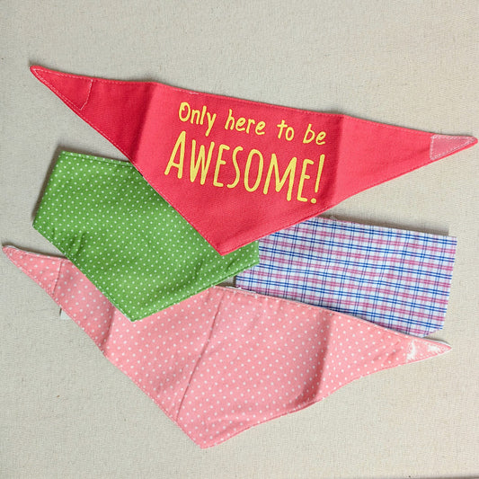 Cotton Bandana Bibs