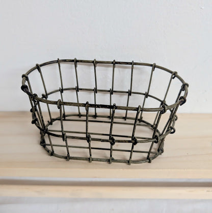 Wire Basket Lotion/Soap Bottle Holder