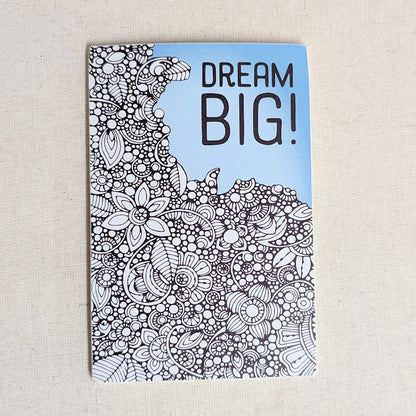 Wooden Postcard - "Dream Big"