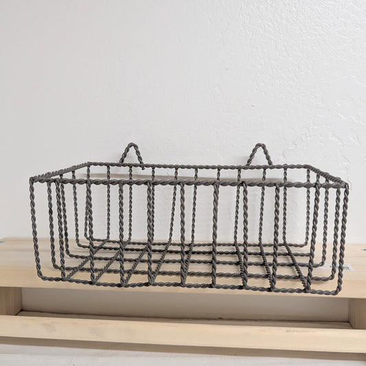 Rectangle Hanging Wire Bin