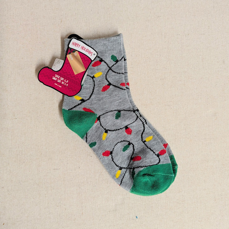 Kids Christmas Socks Sz6-8