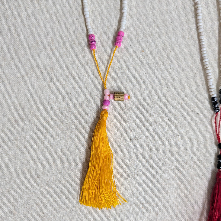 Bright Tassel Necklace - Assorted
