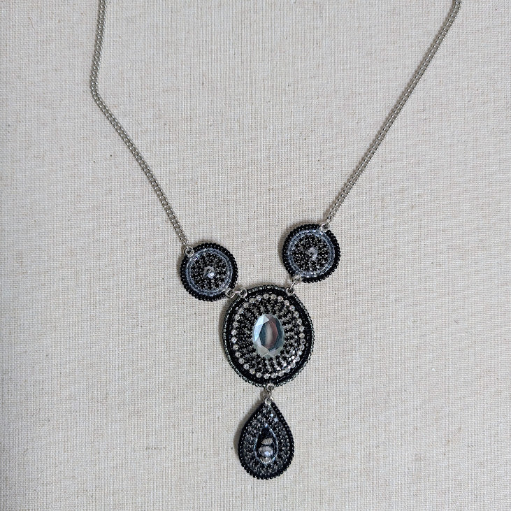Jeweled Necklace - 12"L