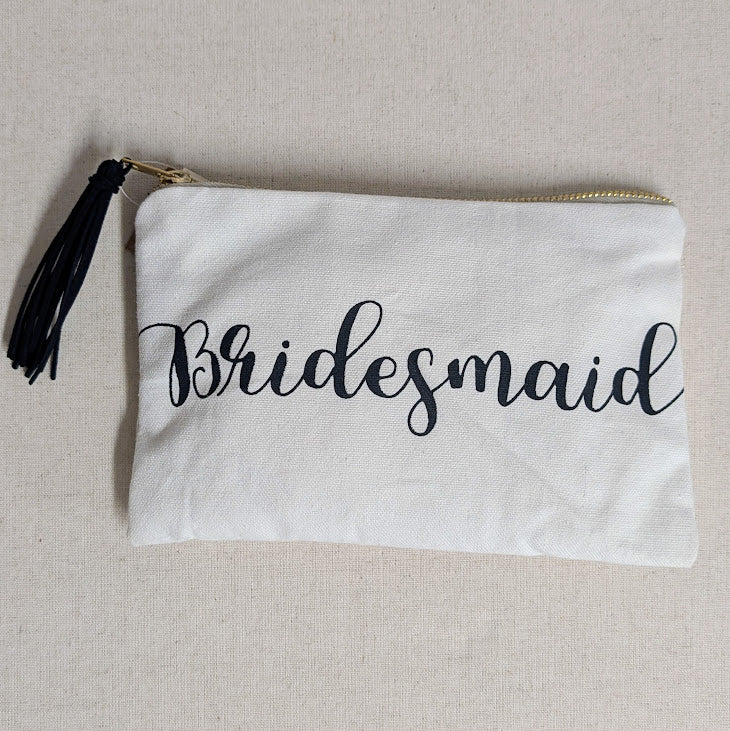 Bridesmaid Cosmetic Bag