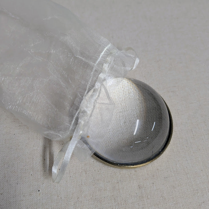 Glass Paper Weight/Magnifying Glass