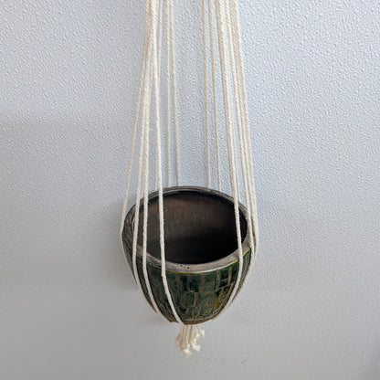 Block Macrame Plant Pot Hanger