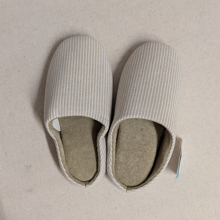 Unisex Open Toe Memory Foam House Slippers