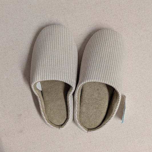 Unisex Open Toe Memory Foam House Slippers