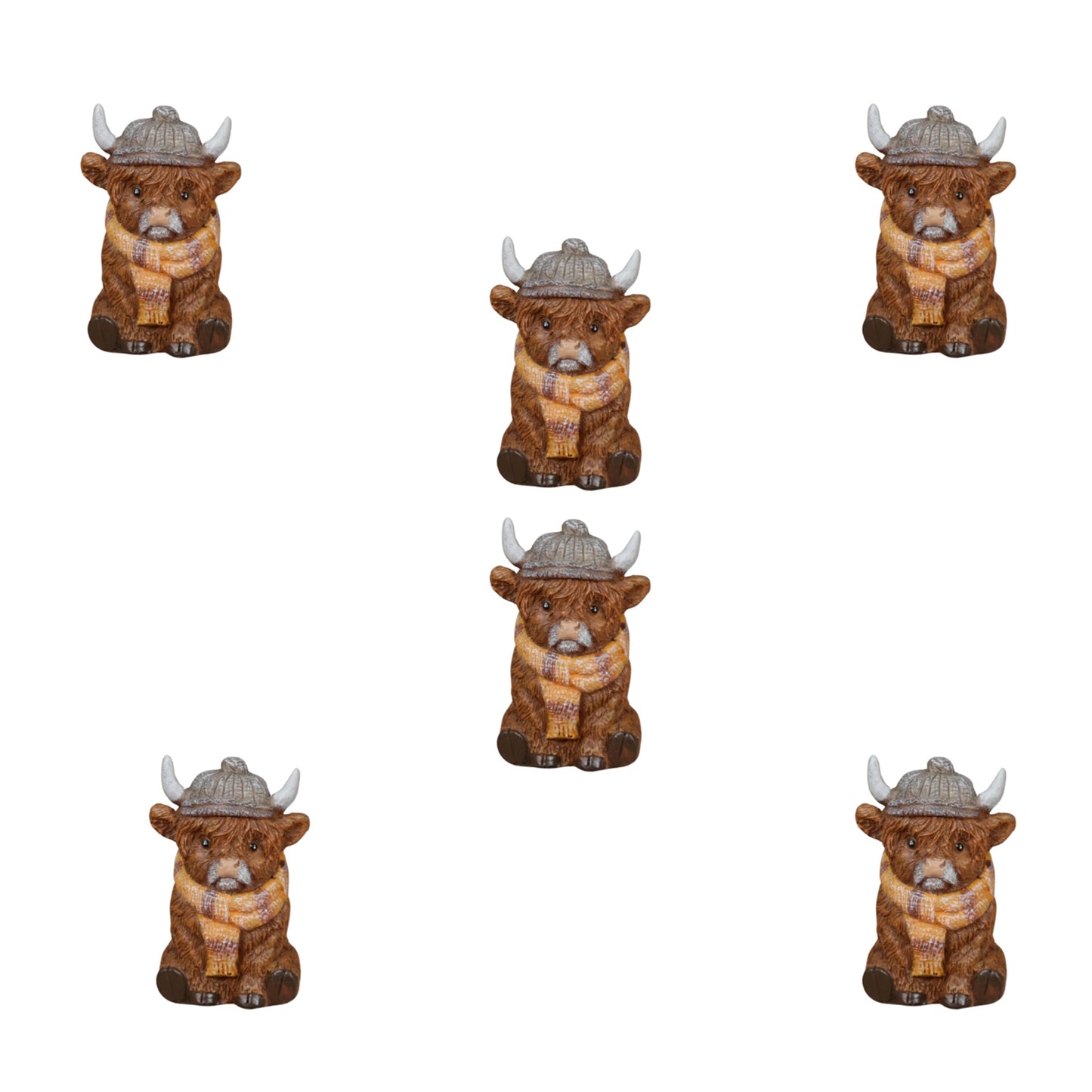Chilly Highlander Cows