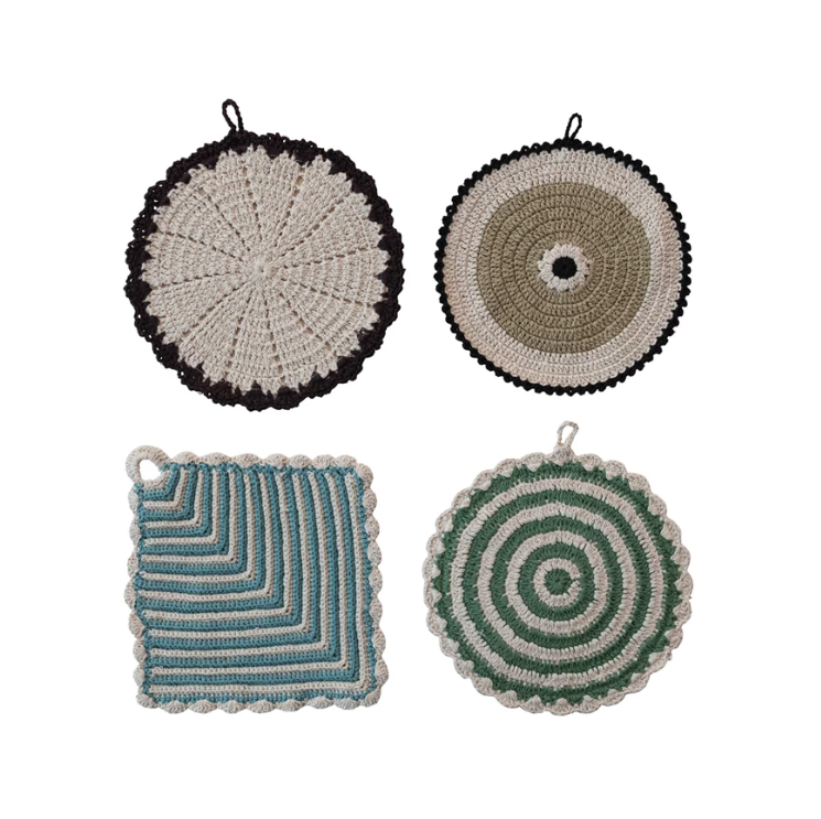 Cotton Crocheted Potholder