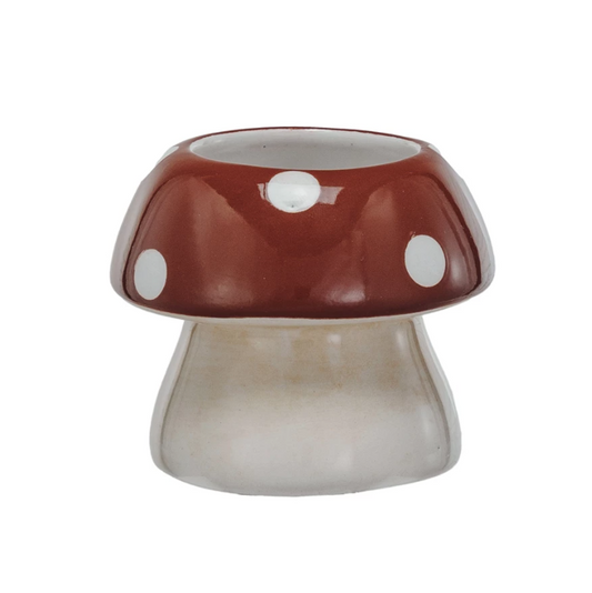 Dolomite Mushroom Toothpick Holder