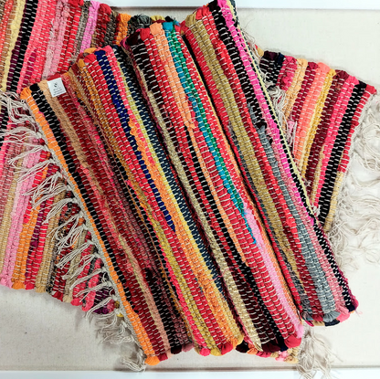 Multicolored Woven Placemat Set