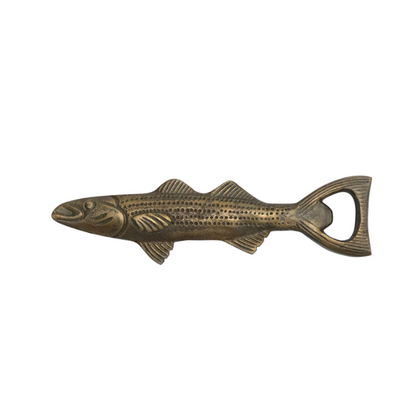 Cast Aluminum Fish Shaped Bottle Opener