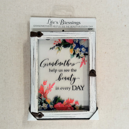 Grandmothers See the Beauty Wall Plaque