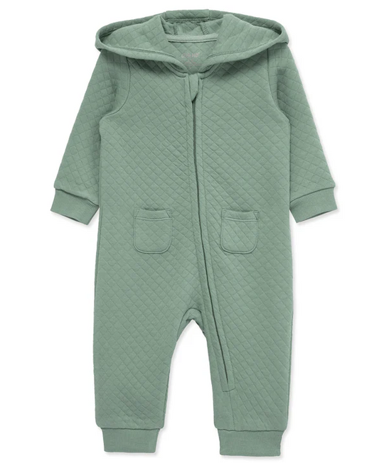 Green Hooded Coverall