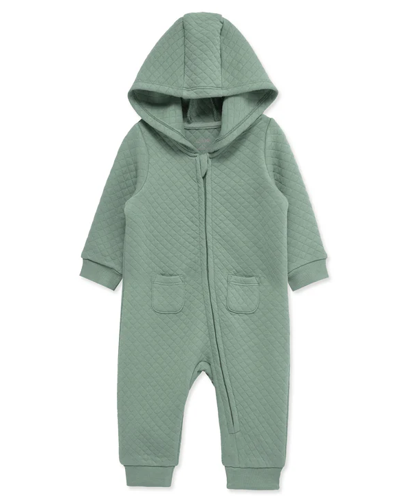 Green Hooded Coverall