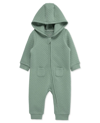 Green Hooded Coverall