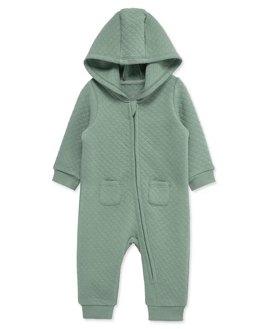 Green Hooded Coverall