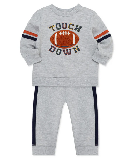 2pc Football Sweatshirt Set
