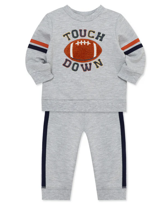 2pc Football Sweatshirt Set