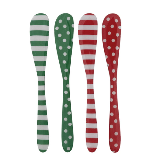 Assorted Christmas Pattern Canape Knife