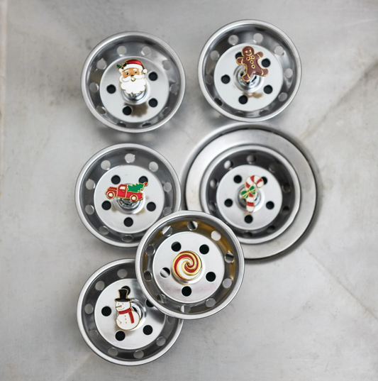 Assorted Sink Strainer w/ Christmas Charm