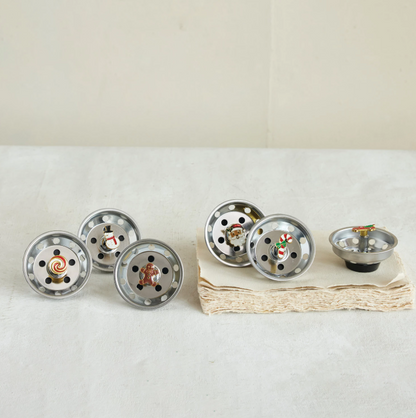 Assorted Sink Strainer w/ Christmas Charm