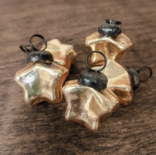 Small Glass Star Ornament
