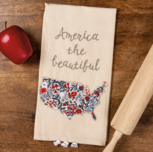 America The Beautiful Kitchen Towel