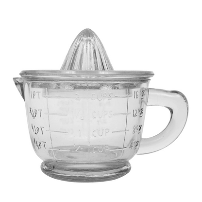 Pressed Glass Juicer - 16oz