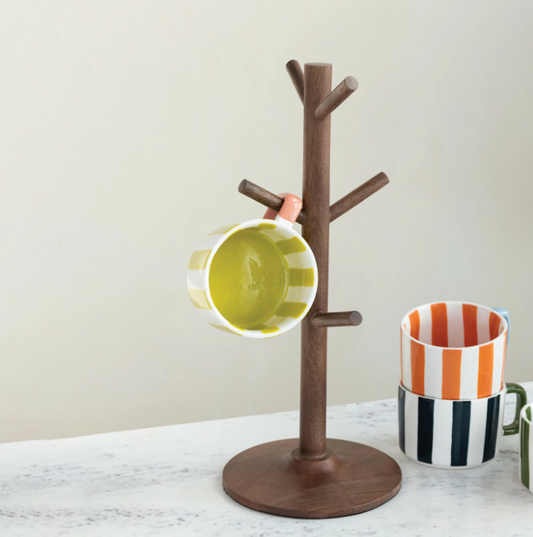 Mango Wood Mug Holder