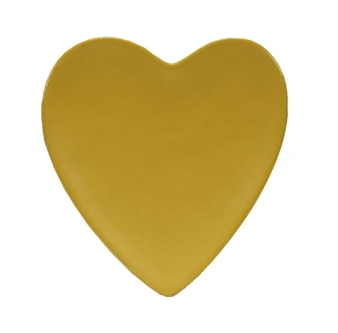 Stoneware Heart Shaped Dish, 4 Colors