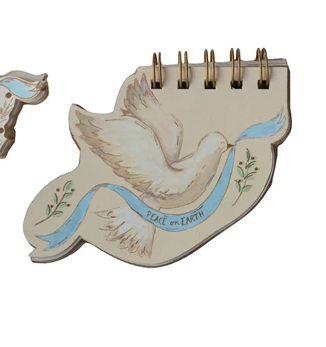 Handmade Soft Cover Holiday Shaped Notebook, 3 Styles