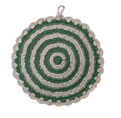 Cotton Crocheted Potholder