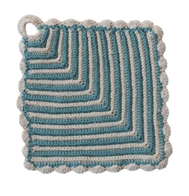 Cotton Crocheted Potholder