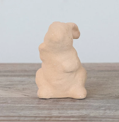 Stoneware Rabbit, Matte Finish, 4 Colors