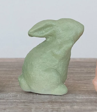 Stoneware Rabbit, Matte Finish, 4 Colors