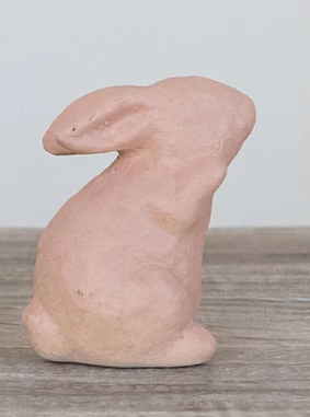 Stoneware Rabbit, Matte Finish, 4 Colors