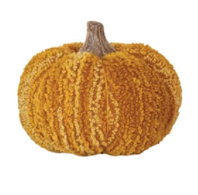 Assort. Cotton Blend Bouclé/Velvet Pumpkin