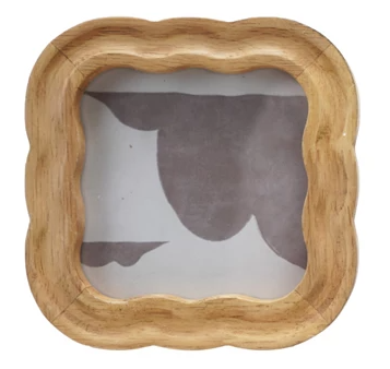 Scalloped Photo Frame, 2 Colors