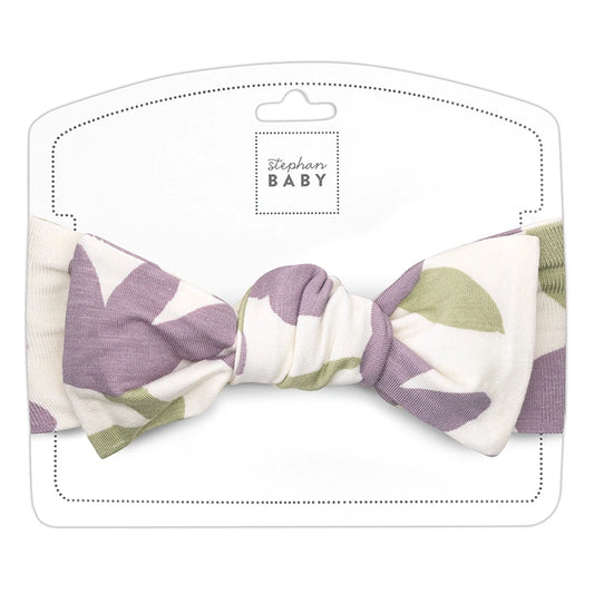 Headband - Purple Floral